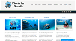Desktop Screenshot of diveandseatenerife.com