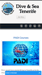 Mobile Screenshot of diveandseatenerife.com